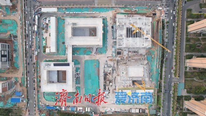 山东商业职业技术学院莱芜校区建设展现新貌