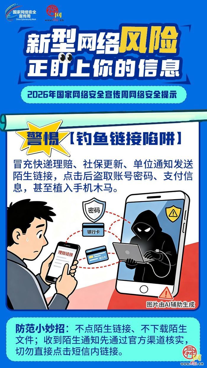 警惕新型网络风险 筑牢个人信息安全防线