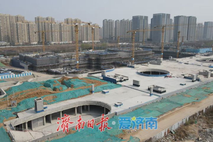 项目强省会｜西部城区的商业新标杆 主体结构加速推进