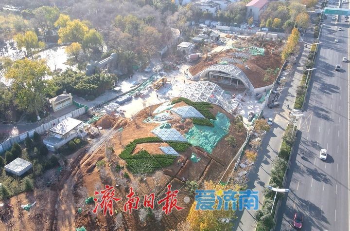 项目强省会｜拱形结构“挑起”绿意盎然，济南轨交4号线“最浅车站”打造诗意泉城新风景