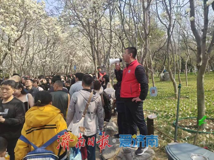 一年四季 泉在济南丨百花公园花朝荟 桃韵芳华正当时 春日盛景引客来