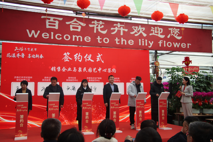 花漾齐鲁·喜迎新春 2026年宵花市盛大开幕