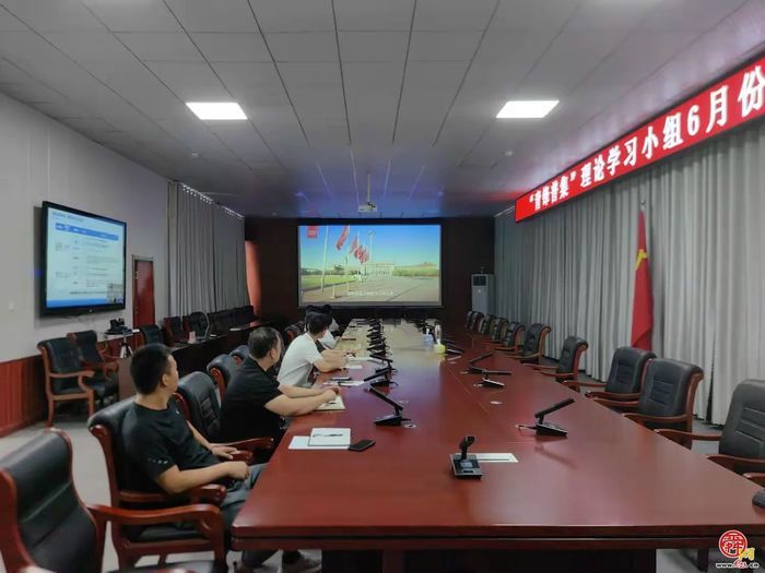 章丘区普集街道开展“青锋普集”理论学习小组6月份集中学习活动