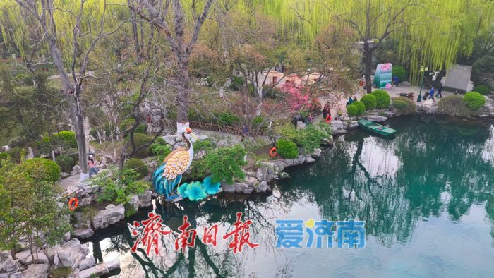 一年四季 泉在济南丨龙潭春晓，泉韵生香