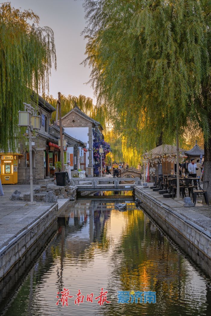 济南明府城：秋日古韵浓 老城画中游