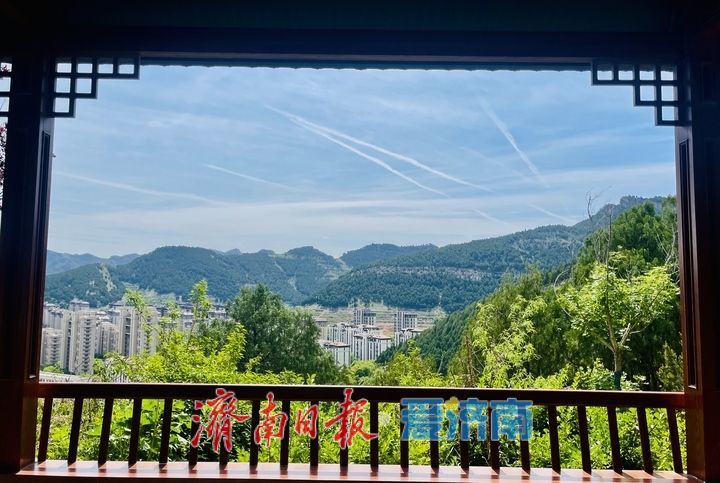 满目青山映碧空，泉城春日生态画卷惹人醉