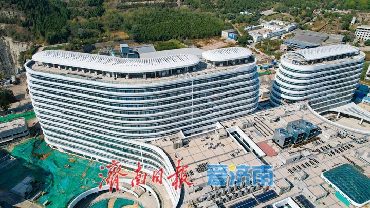 主体完工 济南市第一人民医院新院区装饰安装工程有序推进