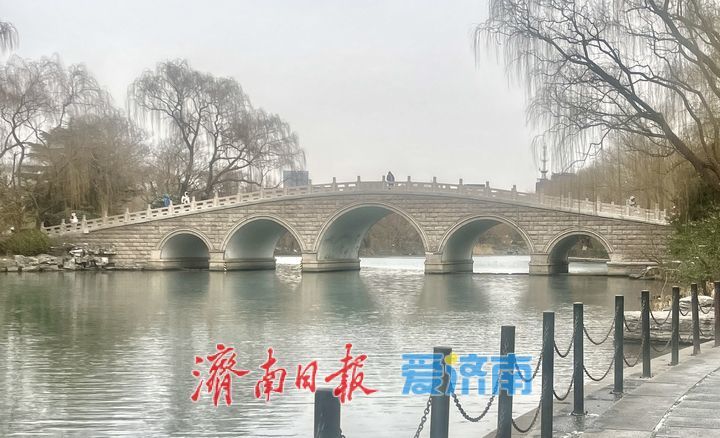 一年四季 泉在济南丨大明湖雪后如墨 冬日绘就水墨丹青