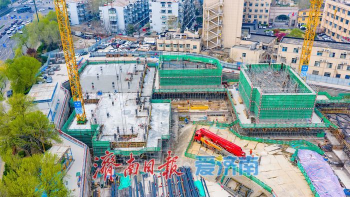 项目强省会｜济南角楼庄A地块项目轮廓初现 助力老城复兴