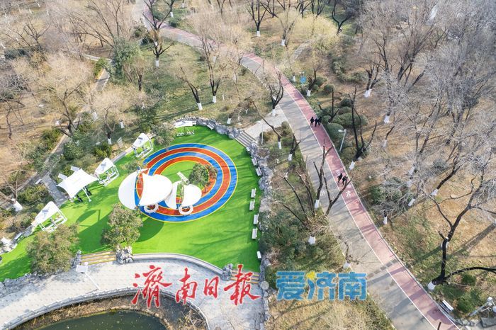 轨交直达冬日秘境，泉城公园成打卡“新宠”