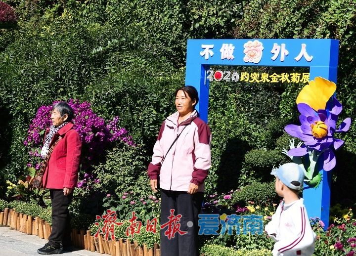 趵突流芳·菊绘华章，济南市第47届趵突泉金秋菊展加载进度90%！