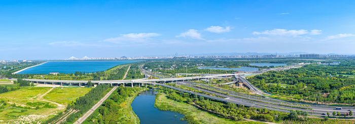 5分钟穿越黄河 世界最大直径水下盾构隧道济南黄岗路黄河隧道通车