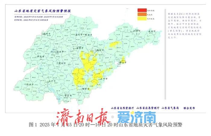 山东四预警齐发！强对流+地质灾害+山洪灾害+高温！