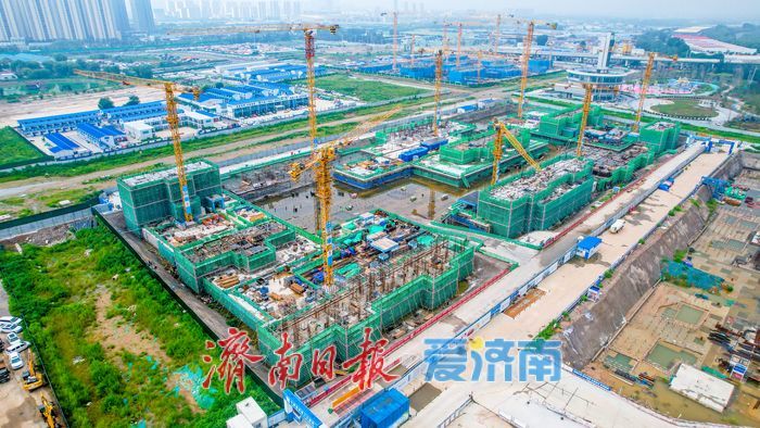 丁太鲁片区A15地块项目建设稳步推进 首批住宅楼已进入主体结构施工阶段