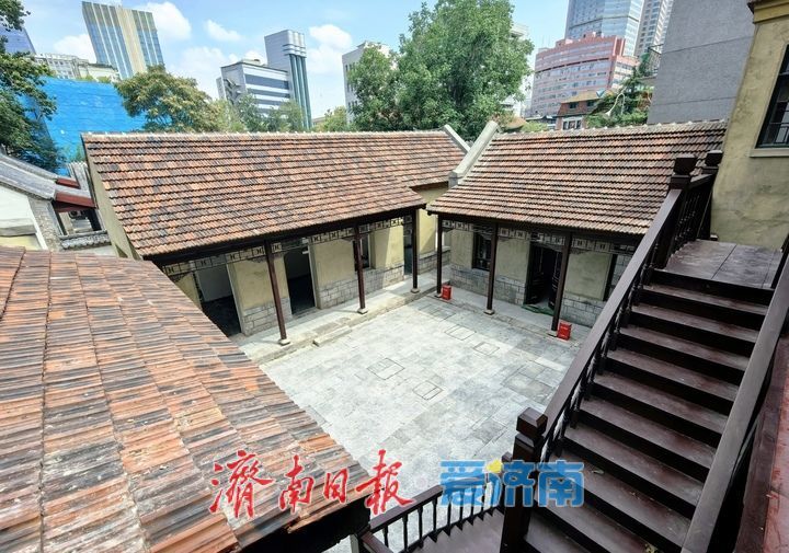 济南老商埠小洋楼修缮完工，再添一处历史建筑活化样本