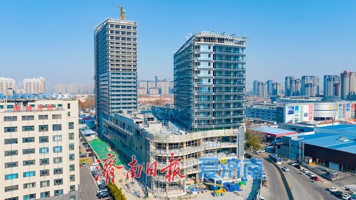 项目强省会｜济南腊山站TOD项目加速建设 双地铁上盖综合体赋能西部商圈升级