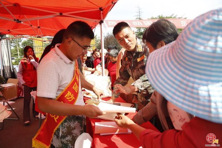 勿忘“九一八”！济南市国动办普法与宣传教育进社区活动走进章丘区双山街道玺城社区