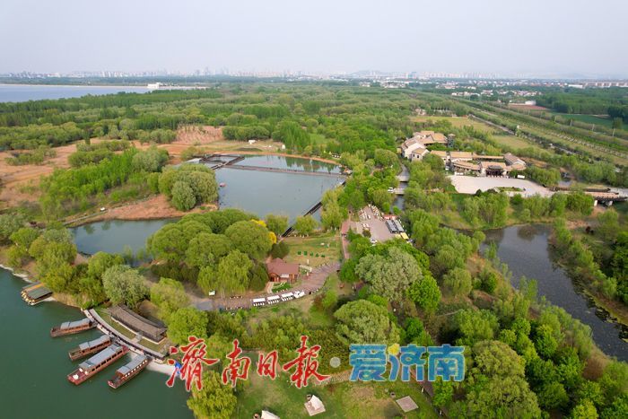 “城市绿肺”尽显春日生态美