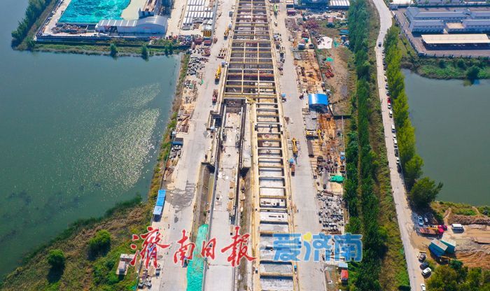 济南黄岗路黄河隧道建设取得关键进展 “山河号”盾构机圆满完成拆解任务