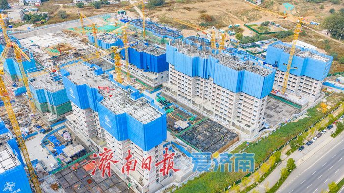 济南国际医学中心安置六区项目有序推进 民生安置工程建设提速