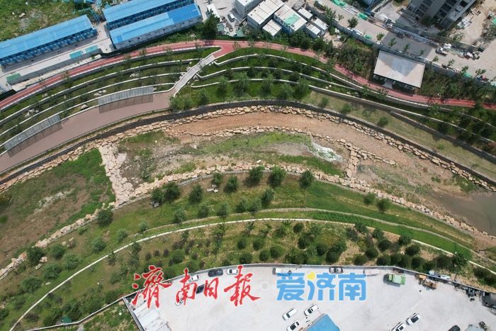 大辛河景观焕新 滨水幸福廊道串起泉城诗意生活