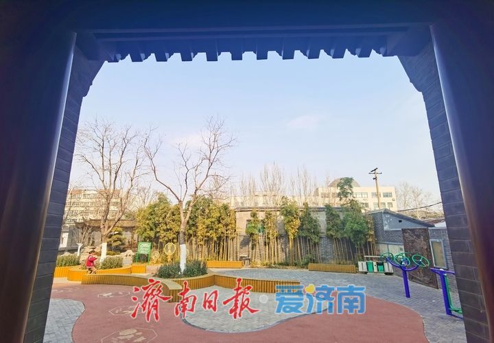 营造古典意境 小“游园”展现济南古巷古韵