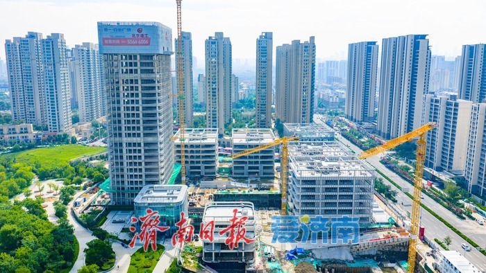 高低错落商务集群落地城北 白金广场勾勒城市全新轮廓