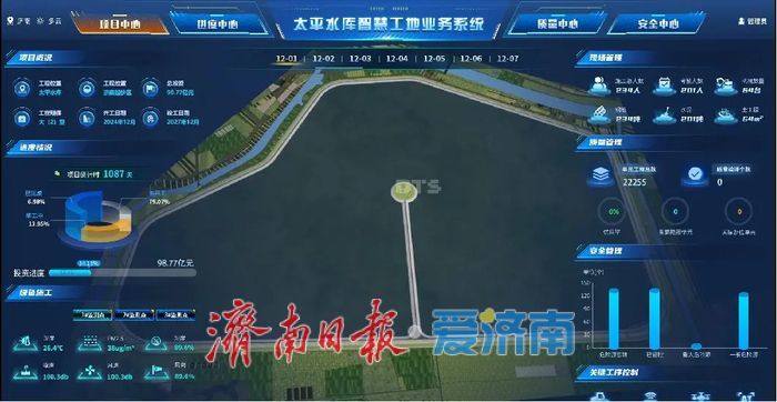 全国首批！济南市太平水库工程入选水利部智能大坝建设试点