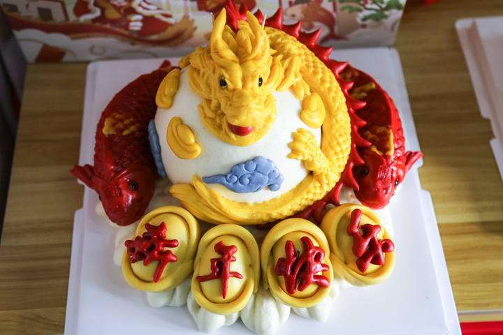 “龙”重登场的花饽饽：订单已经排到年三十，创意来自85后的她