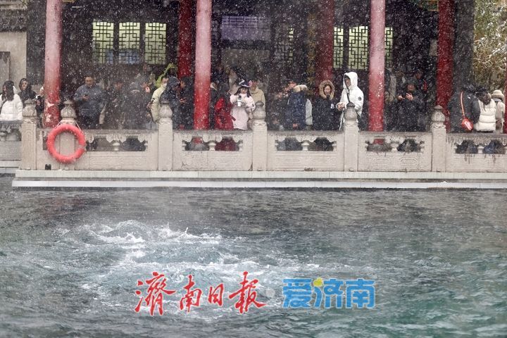 一年四季 泉在济南丨趵突泉“云雾润蒸”引客来