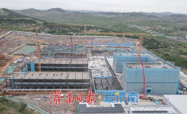 山东省疾病预防控制中心新址项目本月将完成首栋单体主体结构封顶