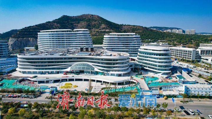 主体完工 济南市第一人民医院新院区装饰安装工程有序推进