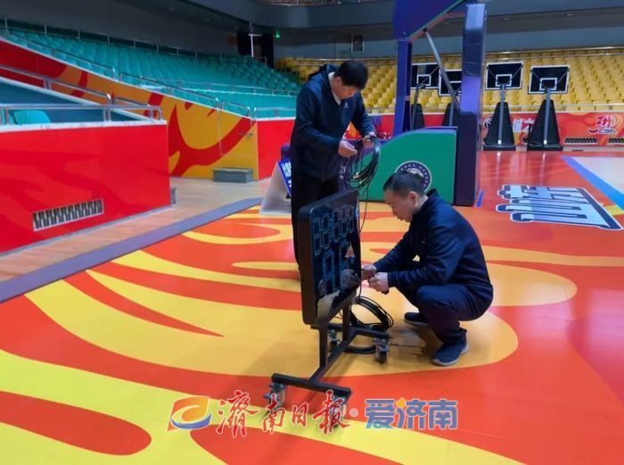 CBA济南赛区即将启幕 省体育中心体育馆焕新升级