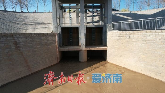 春灌进行时，济南引黄灌溉农田陆续“喝上”返青水