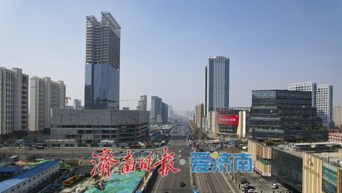 项目强省会｜济南壹合广场项目施工有序推进