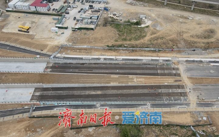 奥体西路北延工程刷新进度