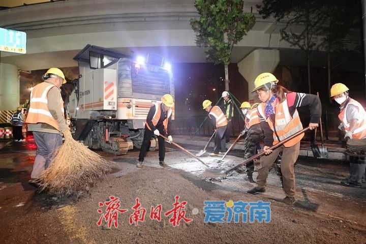 项目强省会｜济南城市“动脉”焕新升级！经十路养护提升工程全面启动