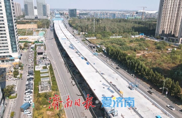 项目强省会｜济南凤凰黄河大桥南延工程多处关键控制性节点顺利完工