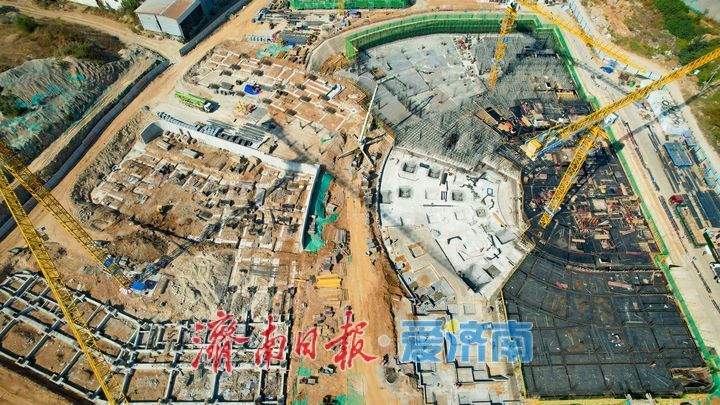 济南励新实验中学项目建设加速推进 将新增1800个高中学位