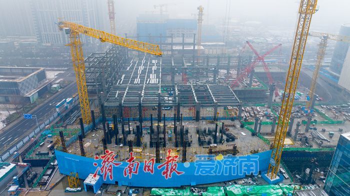 项目强省会｜节后复工建设忙！山东国际会展中心配套项目迎来新进展　