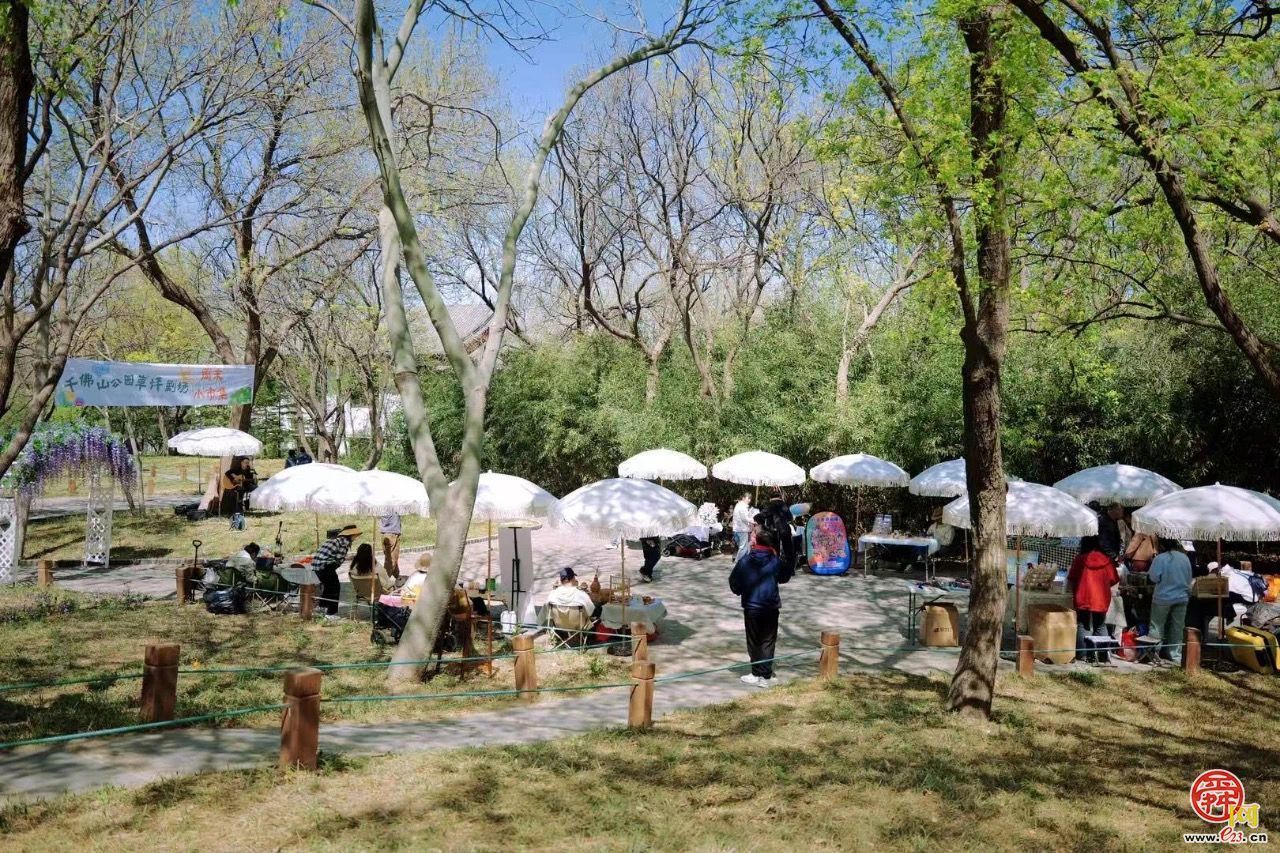 千佛山草坪剧场变身潮玩市集！速来打卡啦~