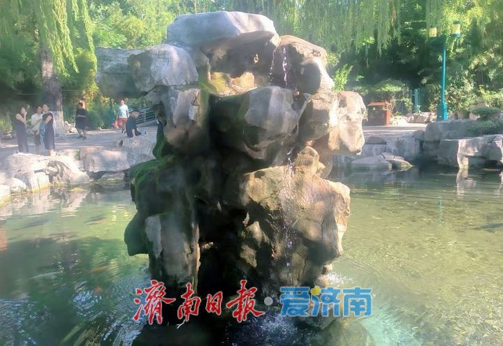 趵突泉水位再度攀升，“月牙”复涌引千泉竞喷