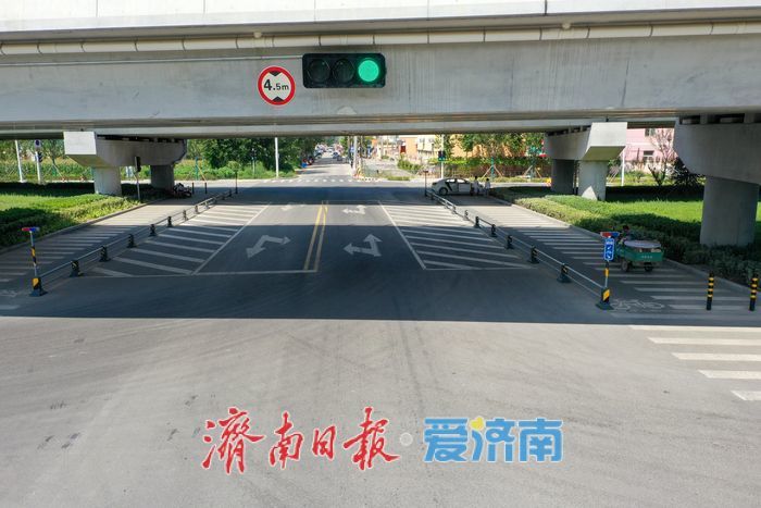 槐荫区美里北路改造完成，通行安全大幅提升​