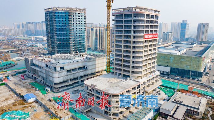 项目强省会｜济南边庄片区地块E项目建设稳步推进 北园商圈将添现代化城市新地标