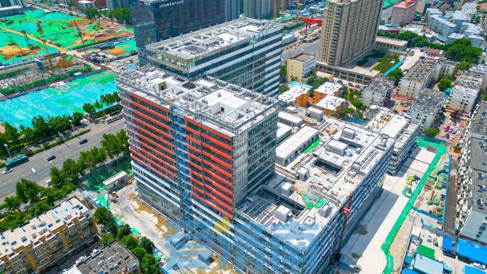 力争今年8月竣工！山一大附属济南妇幼新院区进入室内装修冲刺阶段