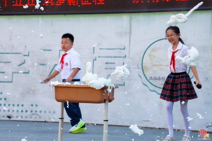 逐光启新程 童趣满校园｜济南市经八路小学喜迎新学期开学季