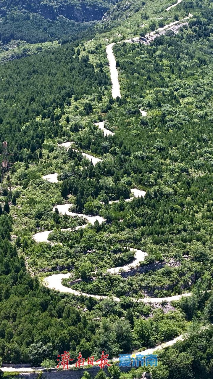 俯瞰“济南小阿勒泰” 生态宜居 风景独秀