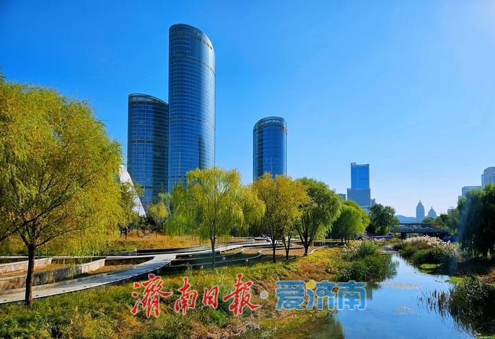 一年四季 泉在济南｜腊山河公园初冬美景惹人醉