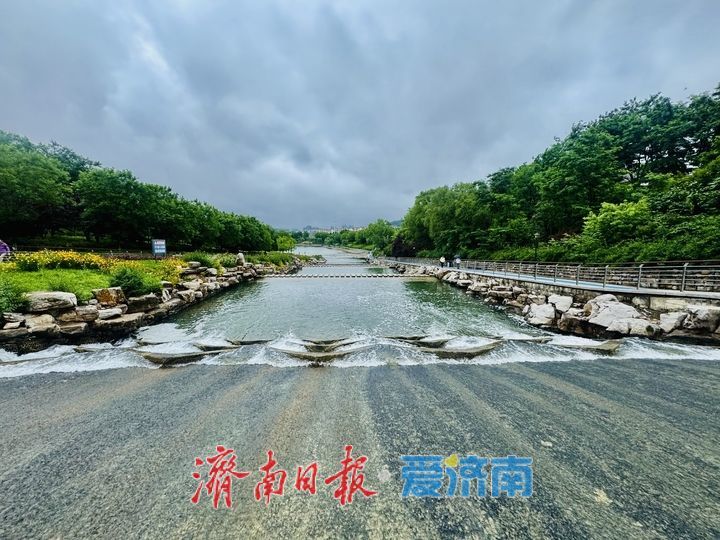 雨雾漫山水 济南孟家水库尽显水墨风韵
