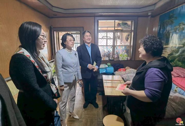 中国残疾人福利基金会来济调研残疾人工作